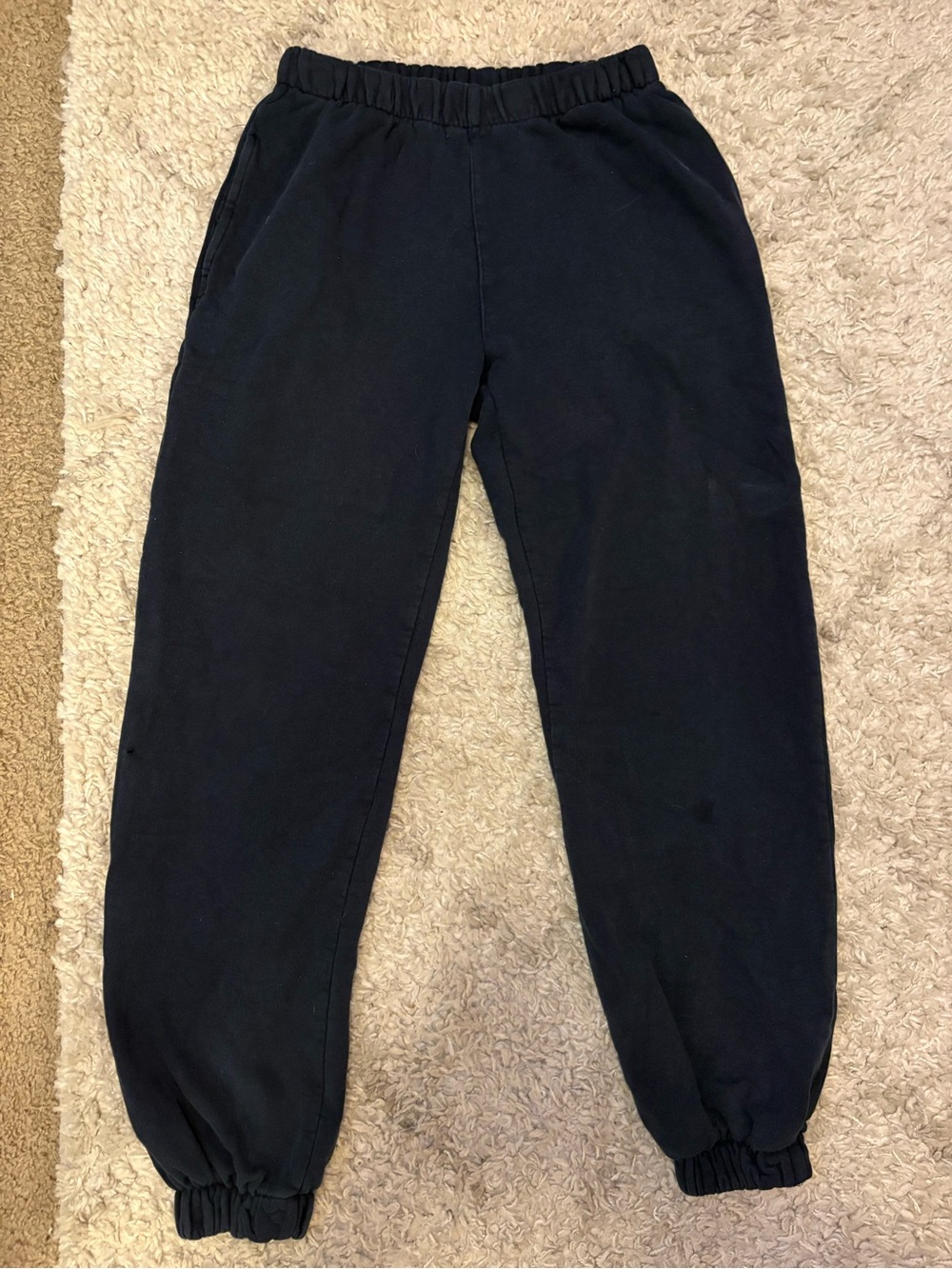 Brandy Melville Rosa Navy Sweatpants